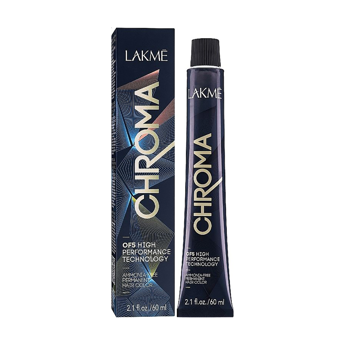 Напівперманентна фарба для волосся Lakme Chroma Permanent Hair Color 7/44 Насичено-мідний середній блондин, 60 мл